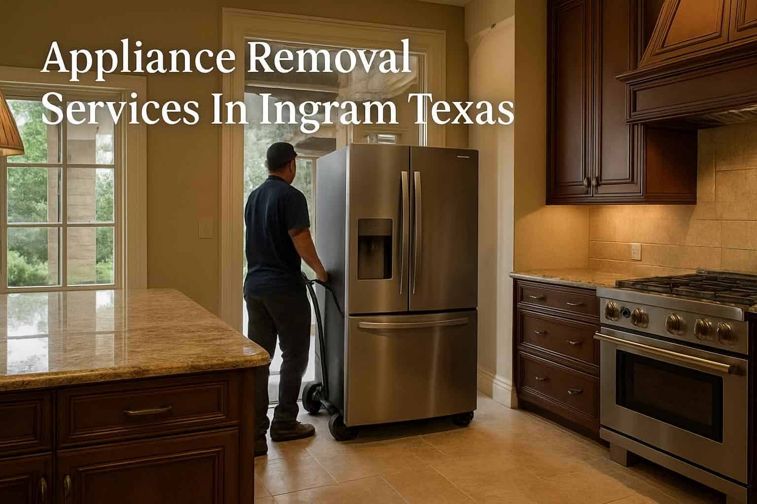 Appliance Removal Services In Ingram Texas