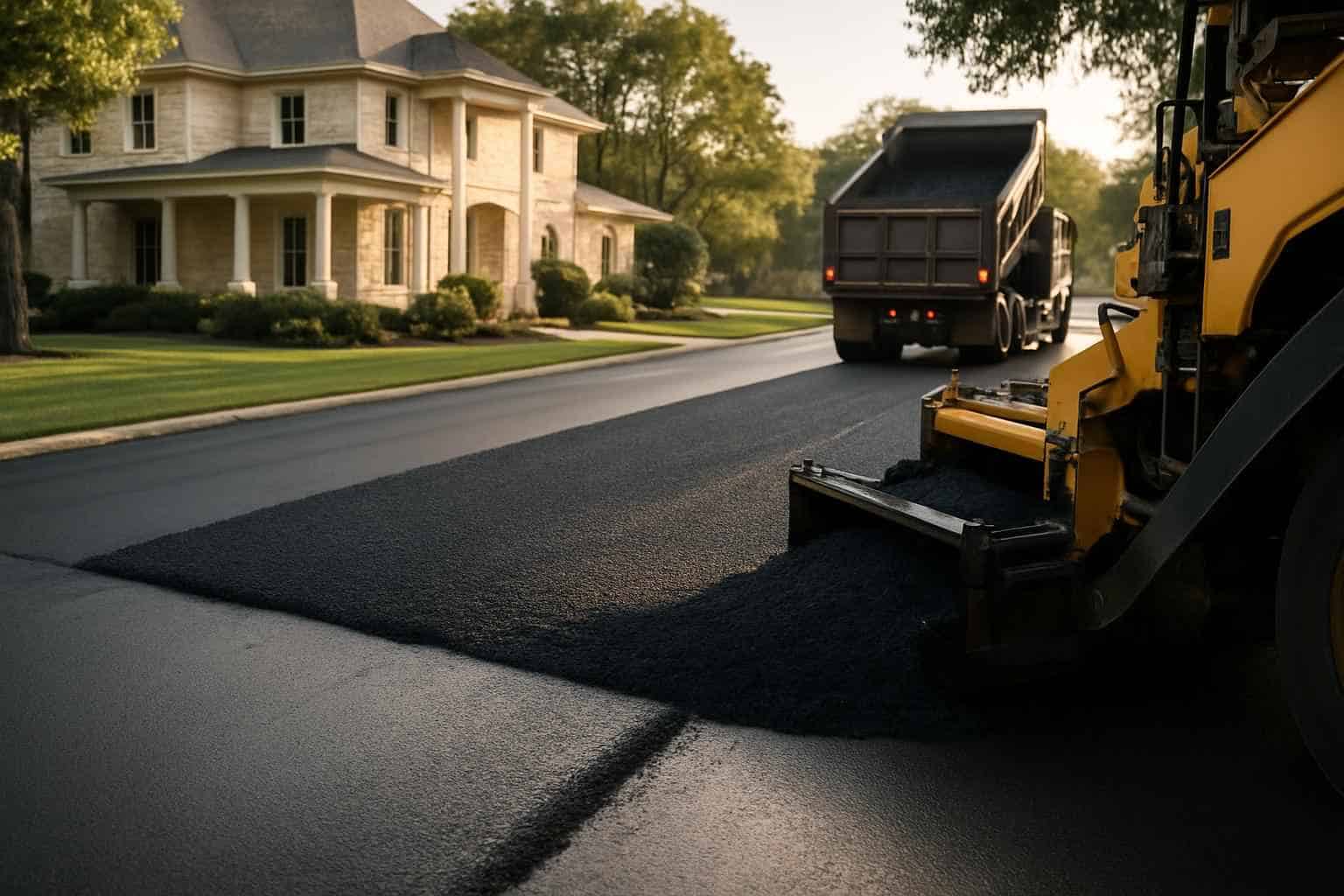Asphalt Overlay and Resurfacing Services in Kerrville Texas