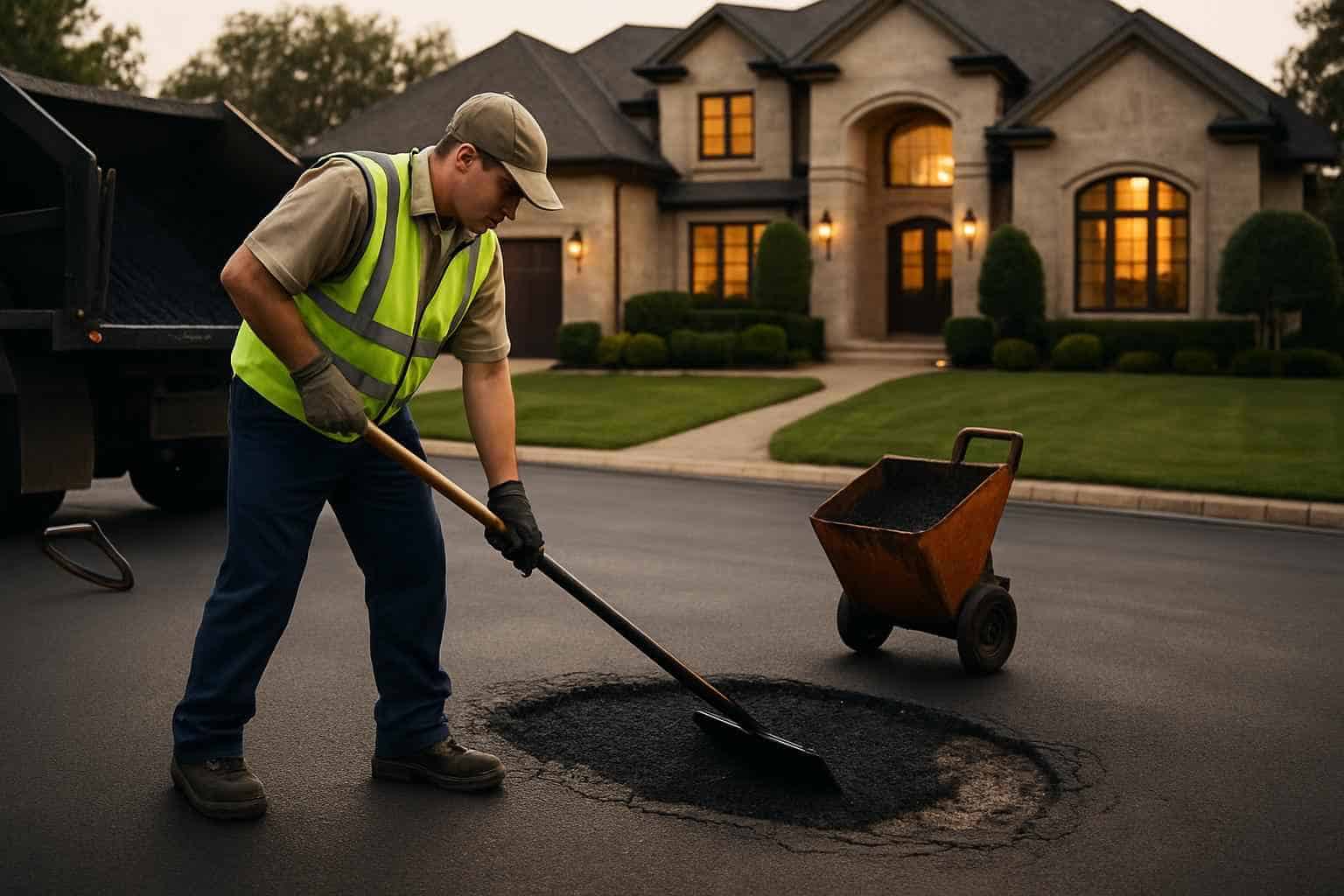 Asphalt Pothole Repair Services Comfort Texas