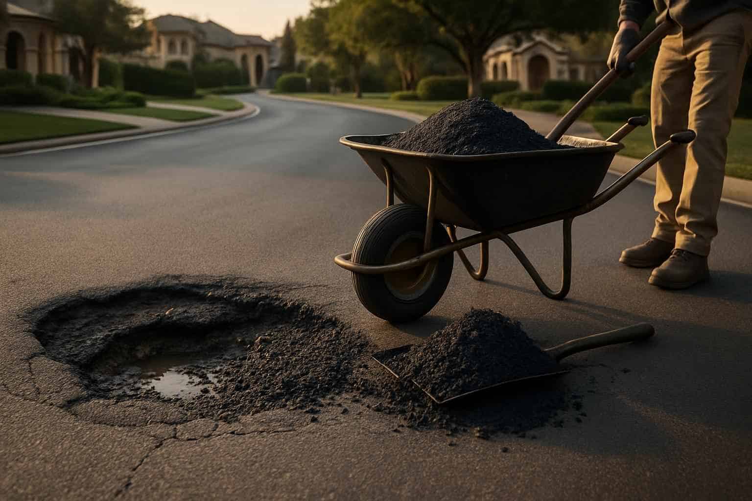 Asphalt Pothole Repair Services in Boerne Texas