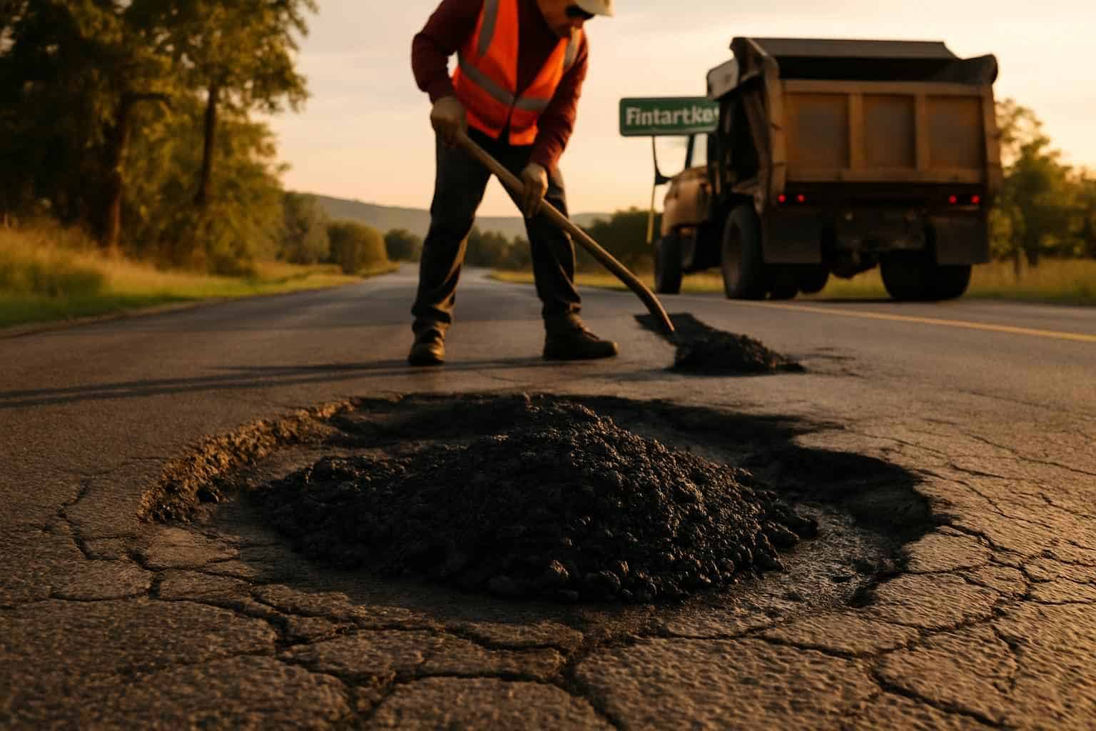 Asphalt Pothole Repair Services in Fredericksburg Texas