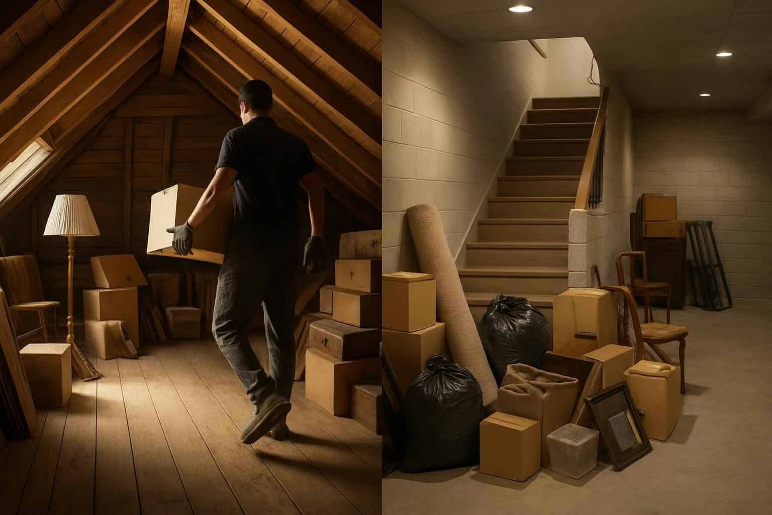 Attic and Basement Junk Removal Services in Kerrville Texas