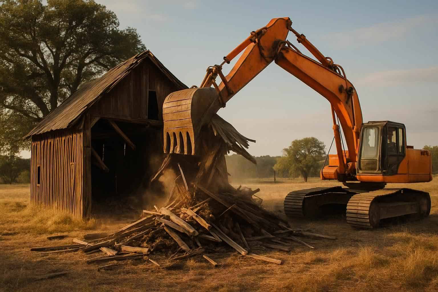 Barn Demolition Services in Bandera Texas