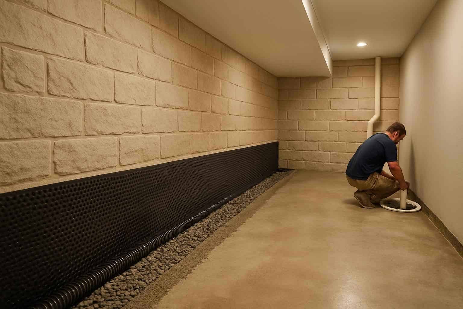 Basement Waterproofing and Drainage in Bandera Texas
