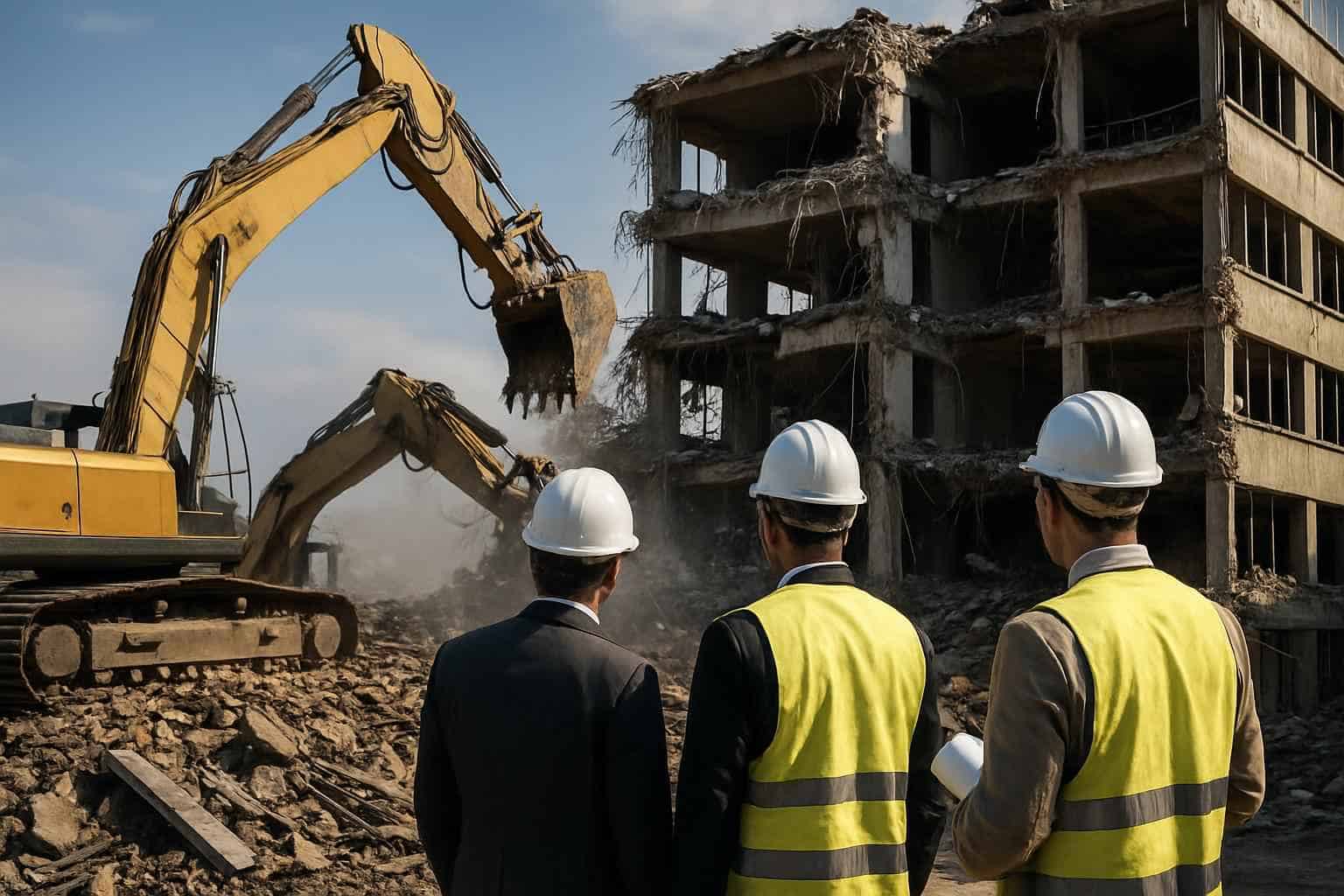 Commercial Building Demolition Expert Teams