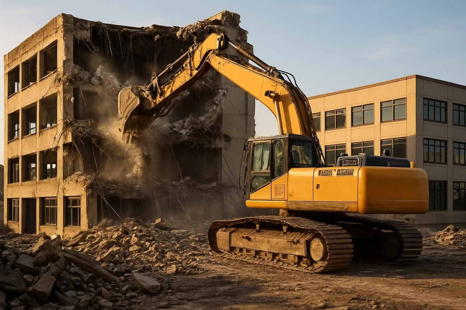Commercial Building Demolition Services Fredericksburg TX