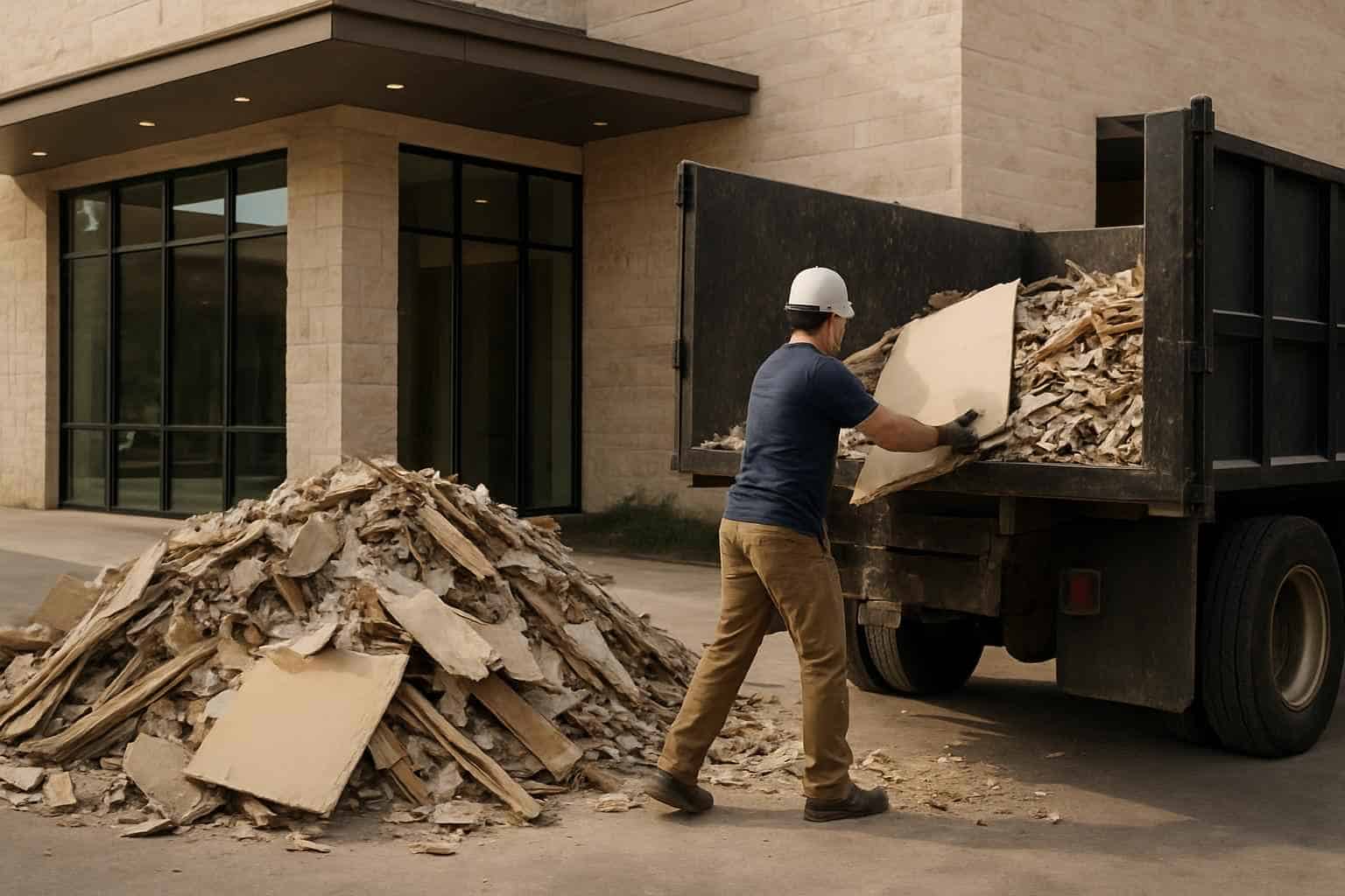 Commercial Debris Removal Ingram Texas