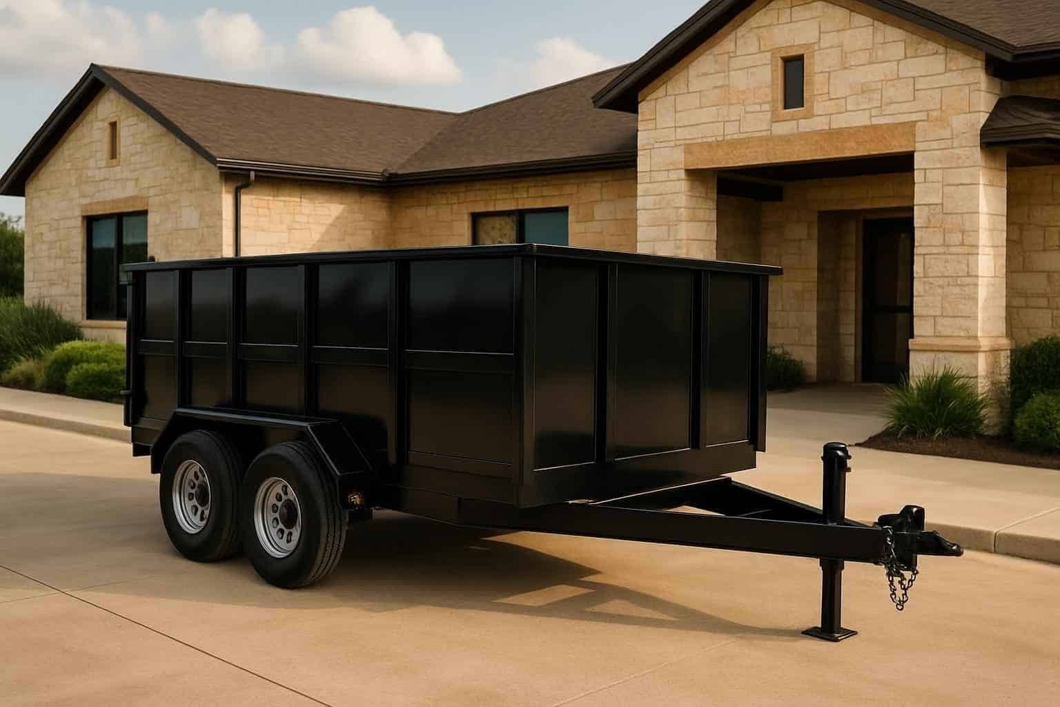 Commercial Dumpster Trailer Services Fredericksburg Texas