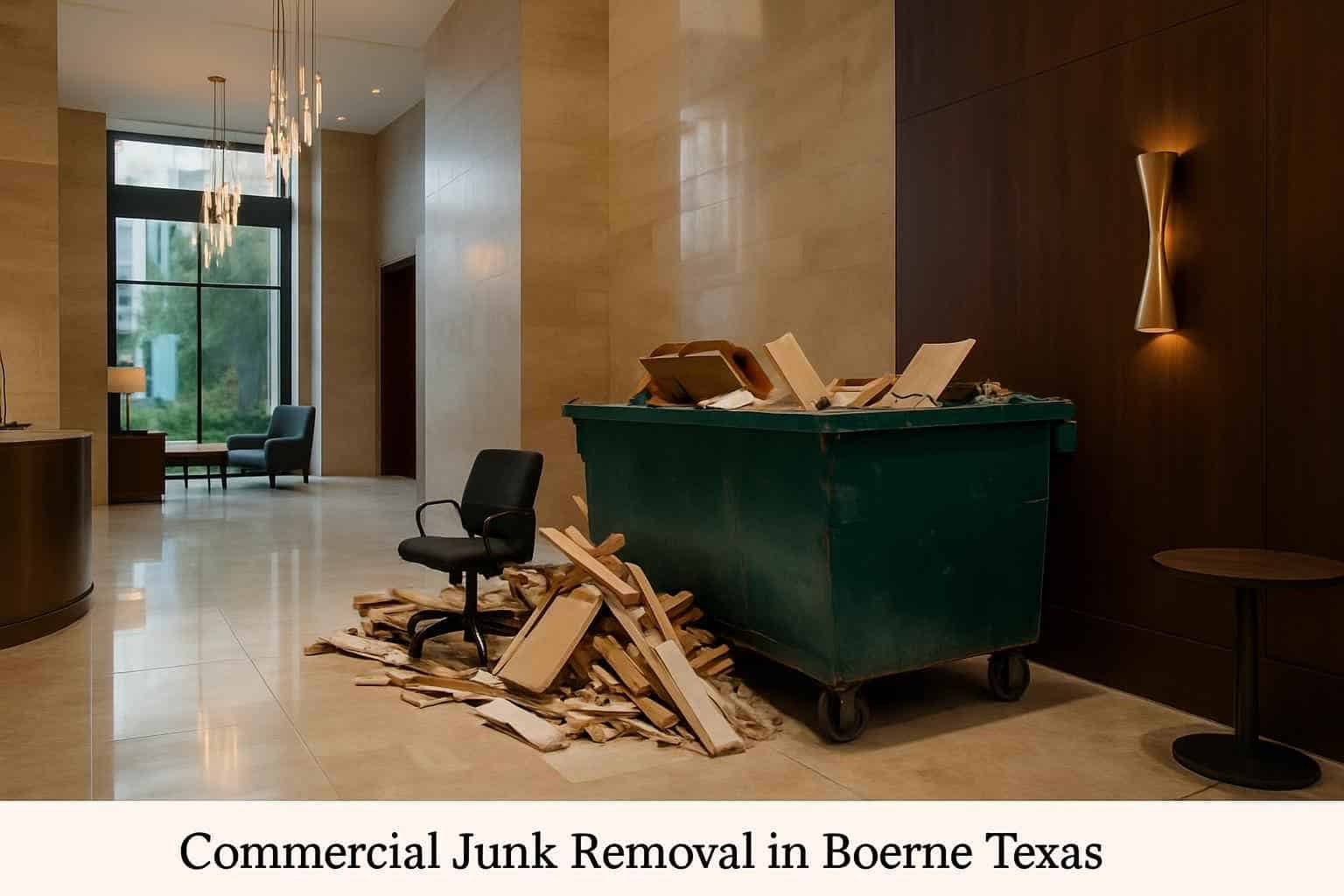 Commercial Junk Removal in Boerne Texas