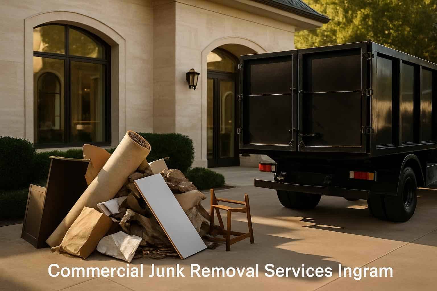 Commercial Junk Removal Services In Ingram Texas