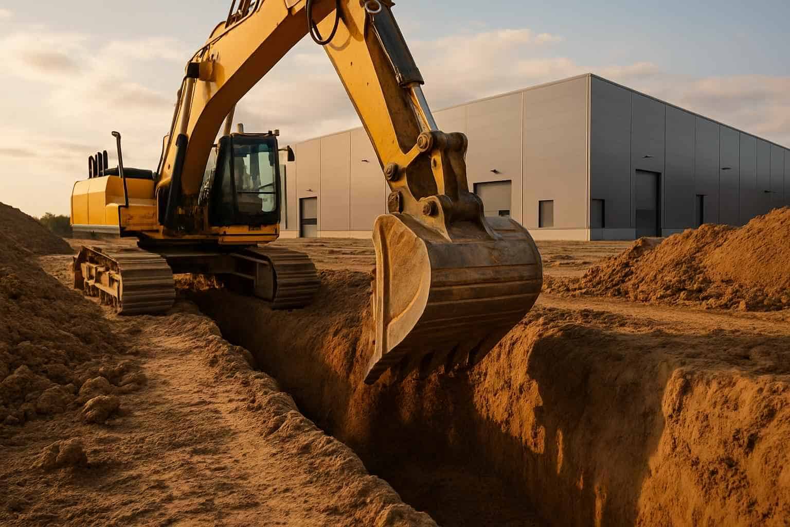 Commercial Trench Digging