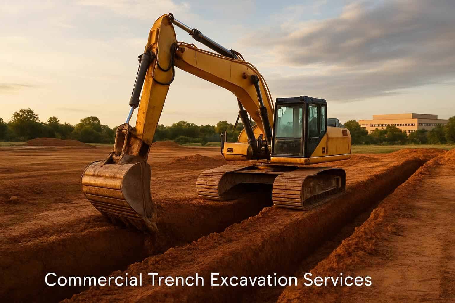 Commercial Trench Excavation Services Fredericksburg