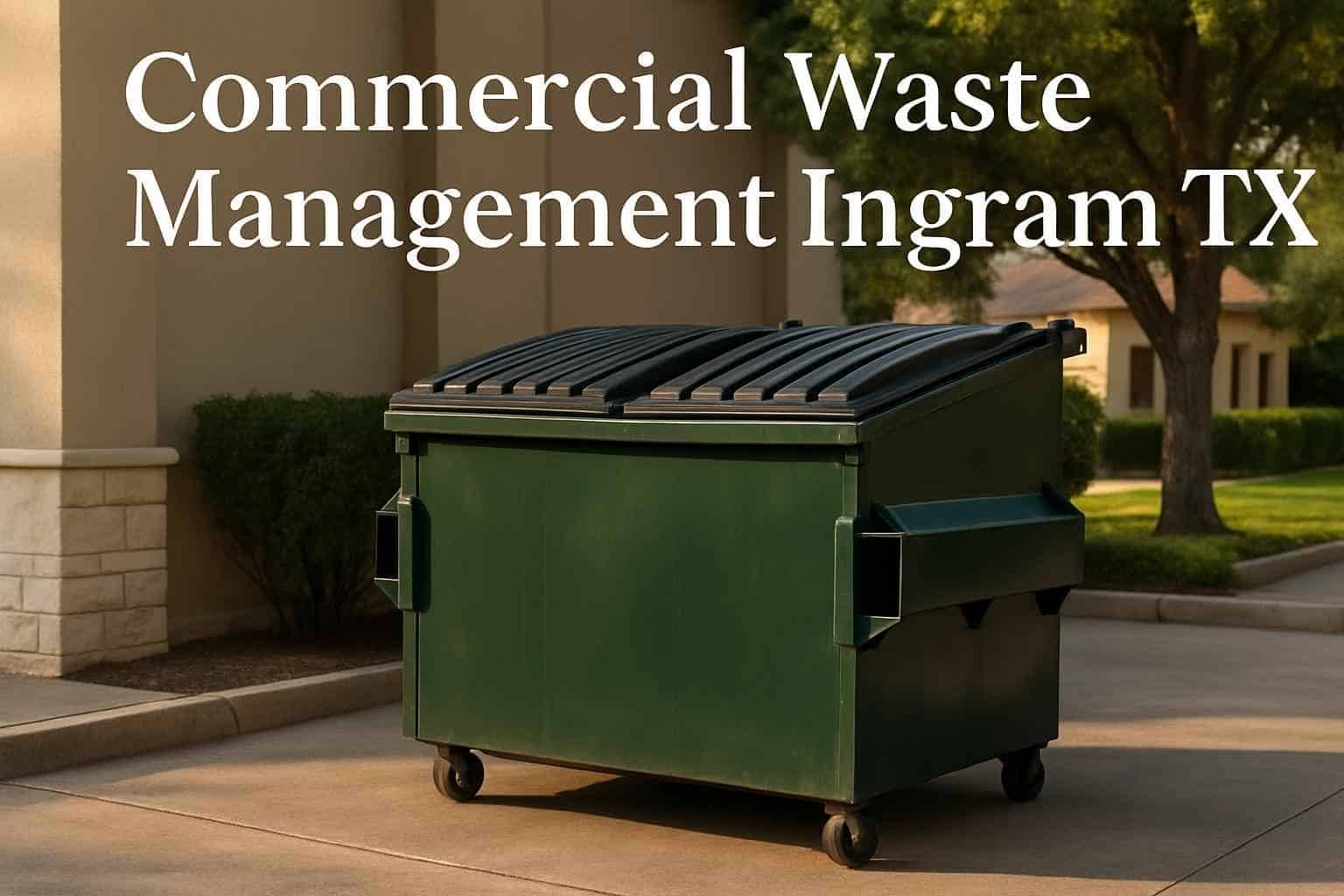 Commercial Waste Management Ingram TX