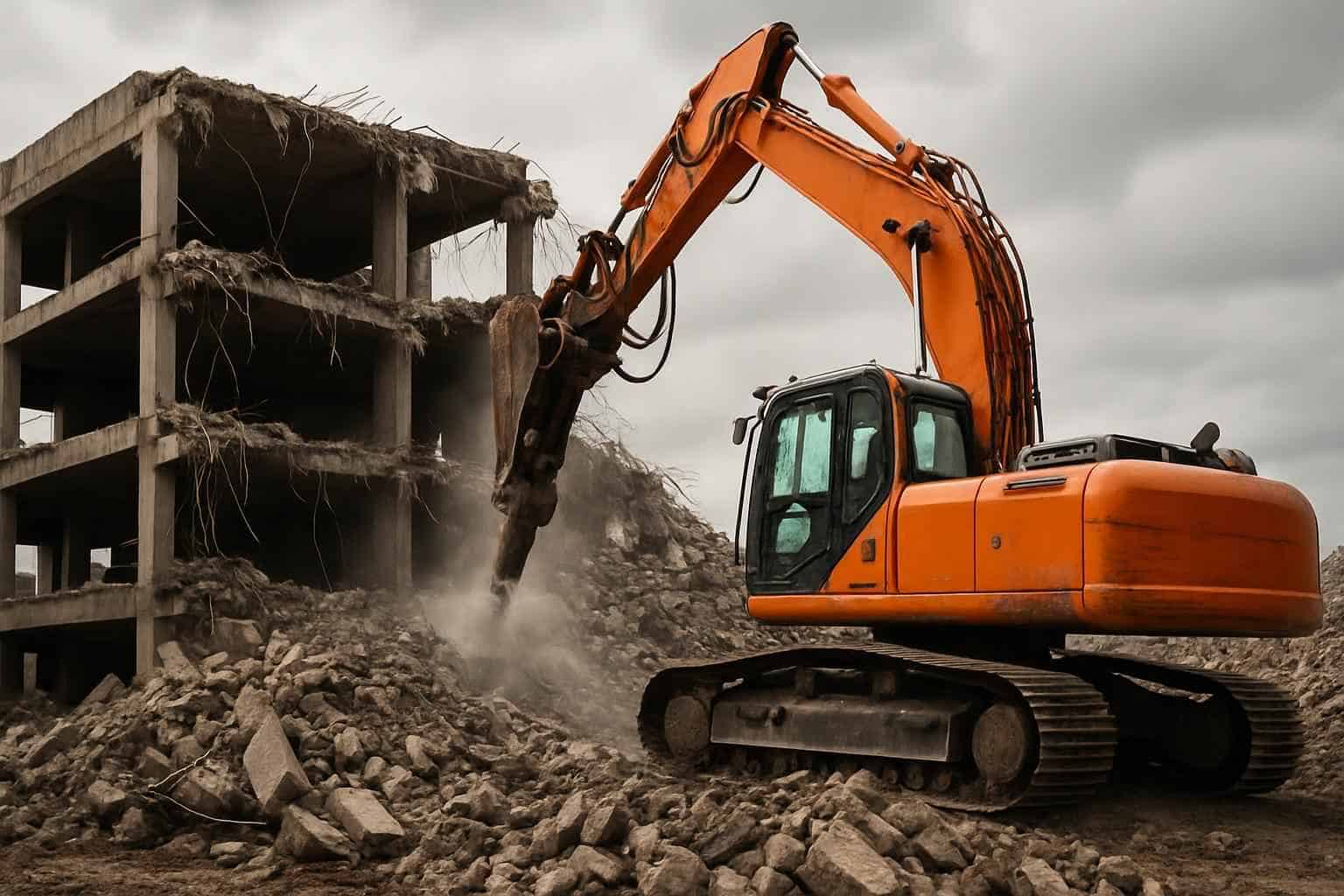 Concrete Structure Demolition Services