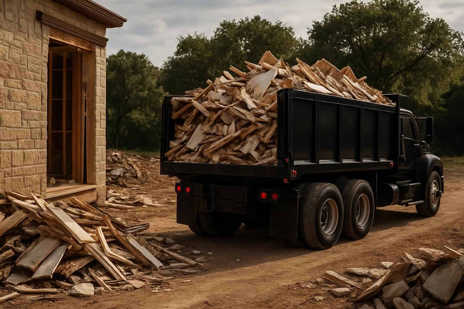 Construction Debris Hauling Hunt Texas
