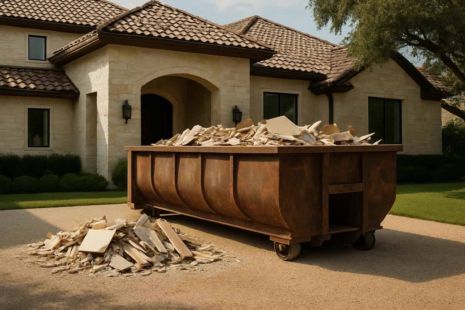 Construction Debris Removal Comfort Texas