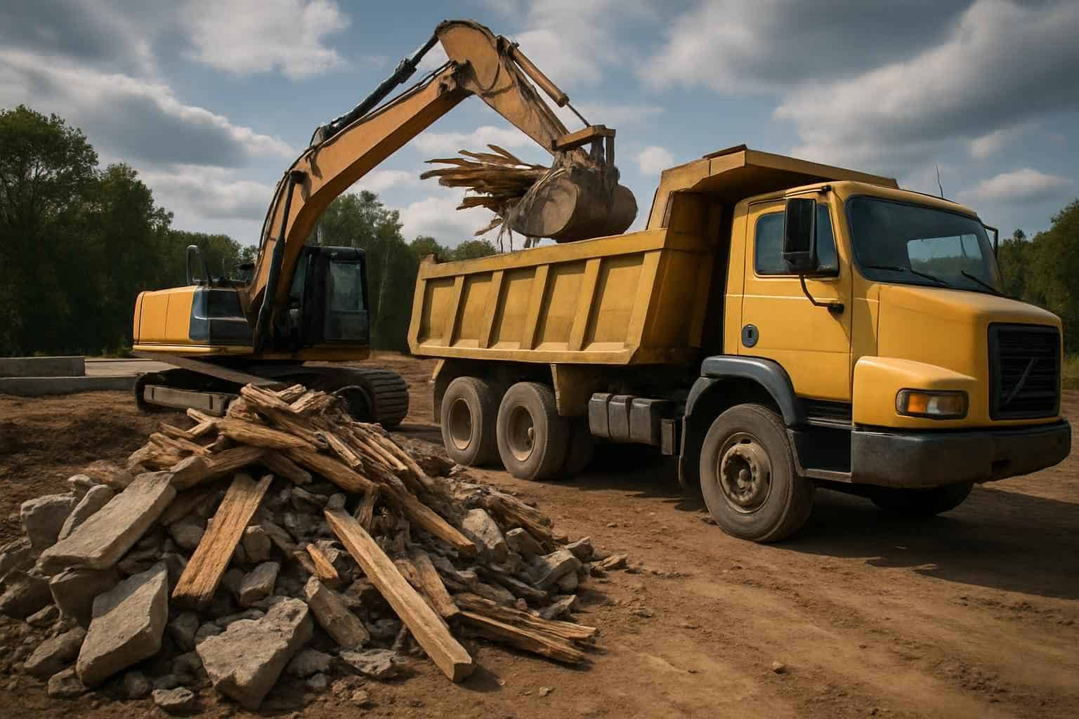 Construction Debris and Site Prep Hauling