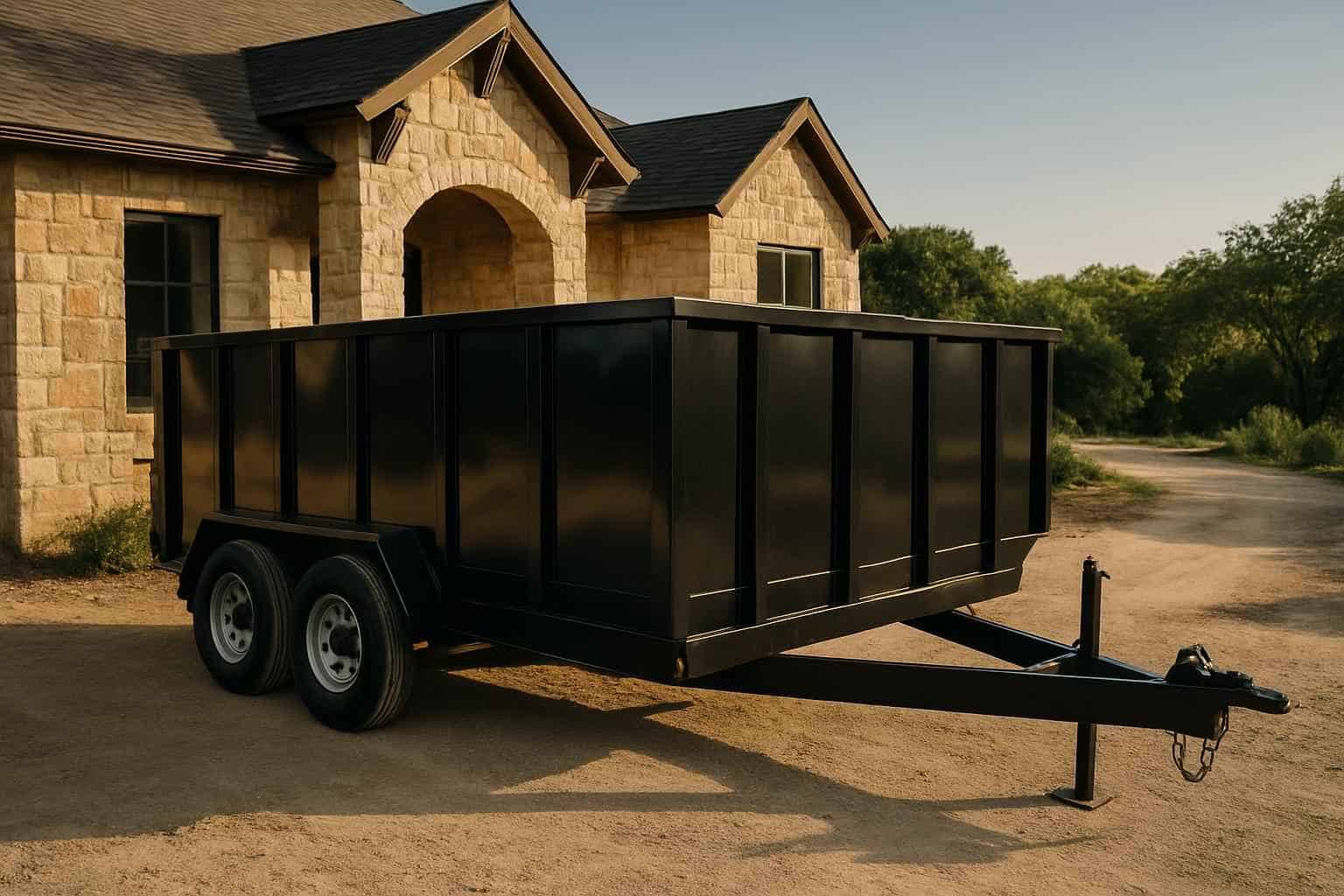 Construction Dumpster Trailer Services Bandera