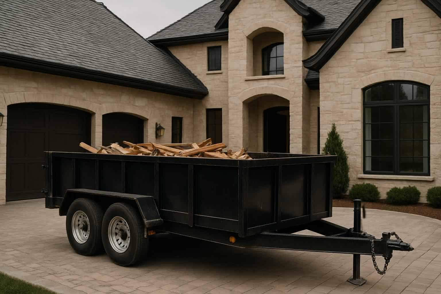 Construction Dumpster Trailer Services Center Point