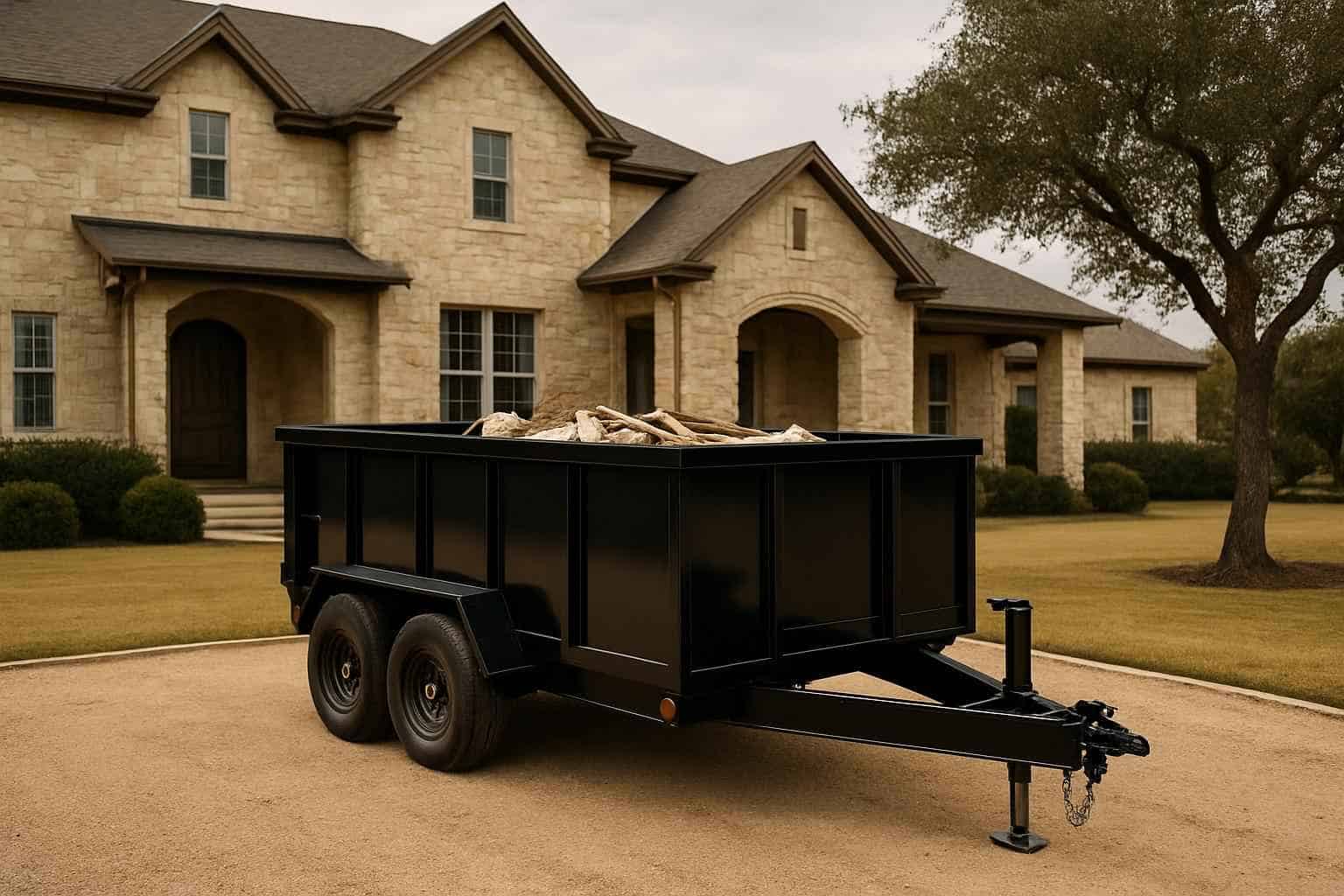 Construction Dumpster Trailers Fredericksburg Texas