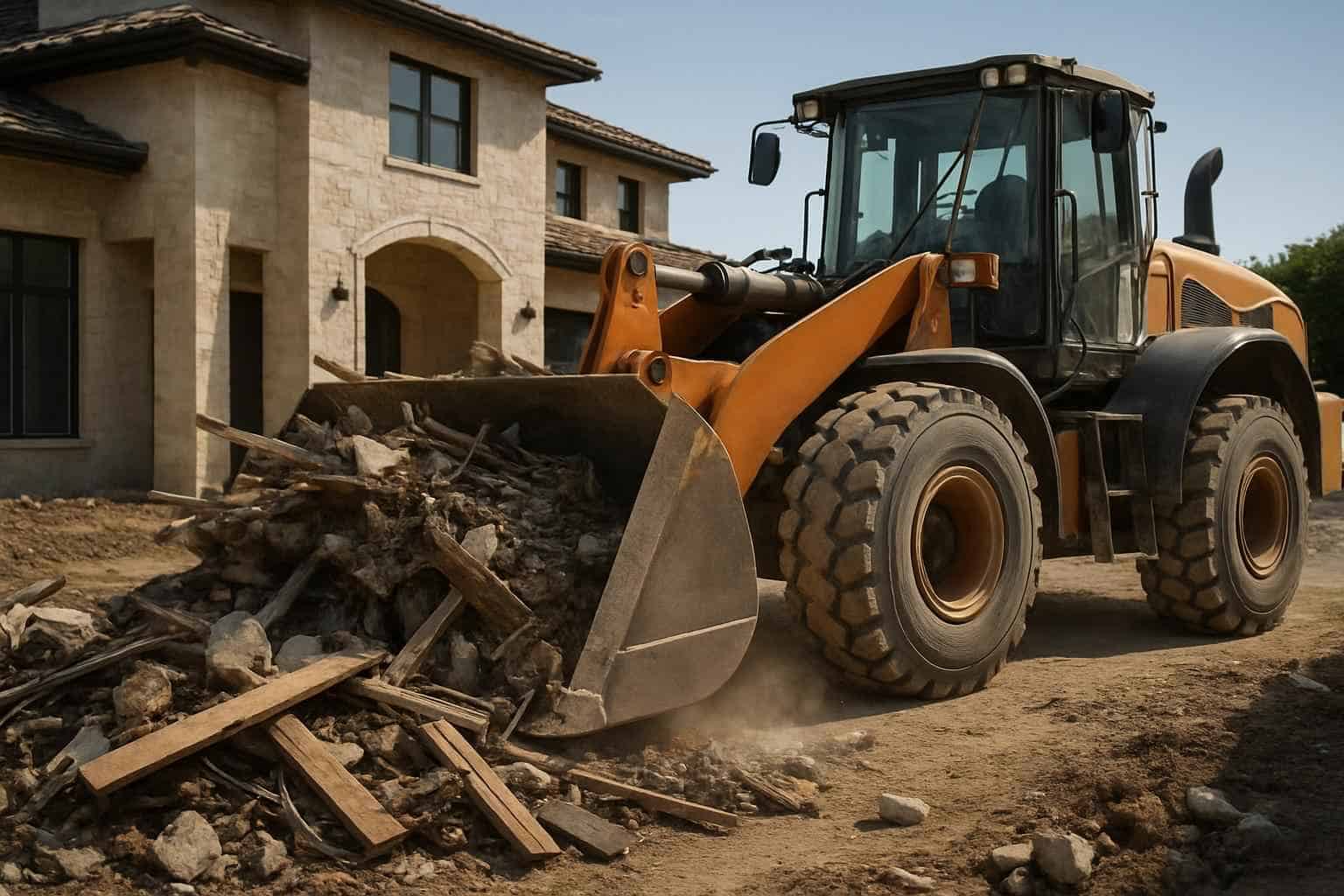 Construction Site Debris Removal Harper Texas