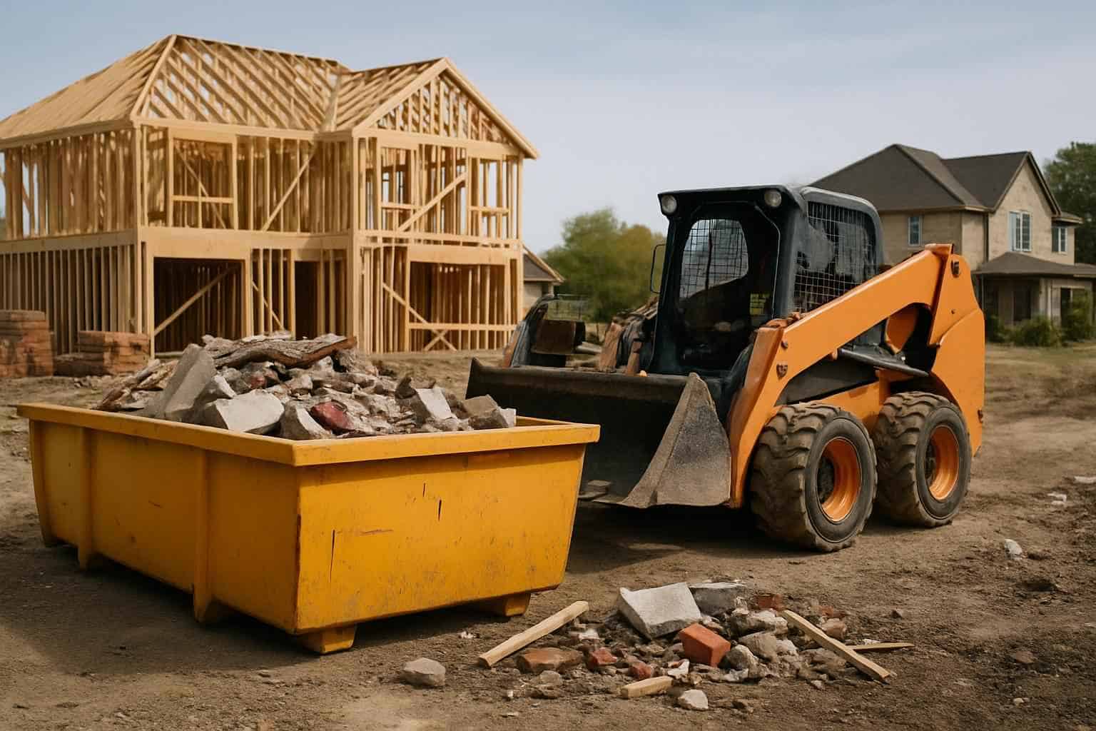 Construction Site Debris Removal in Kerrville Texas