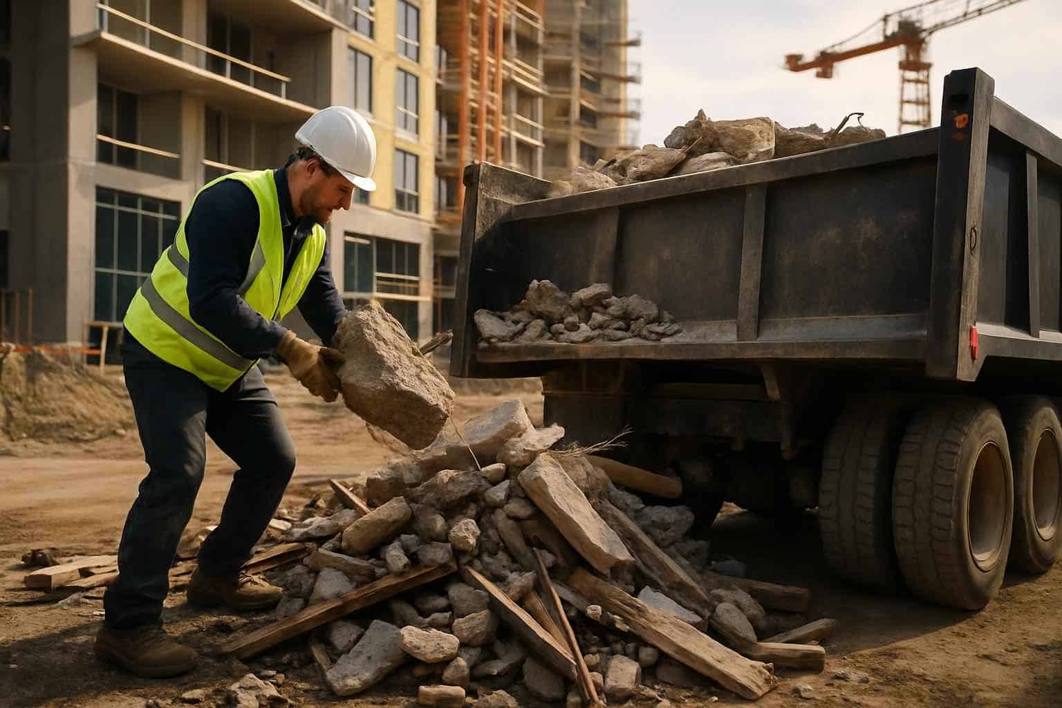 Construction Site Debris Removal Services