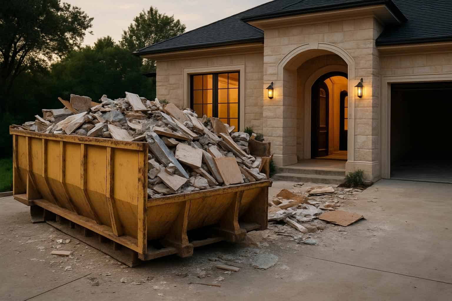 Construction Waste Removal Ingram Texas