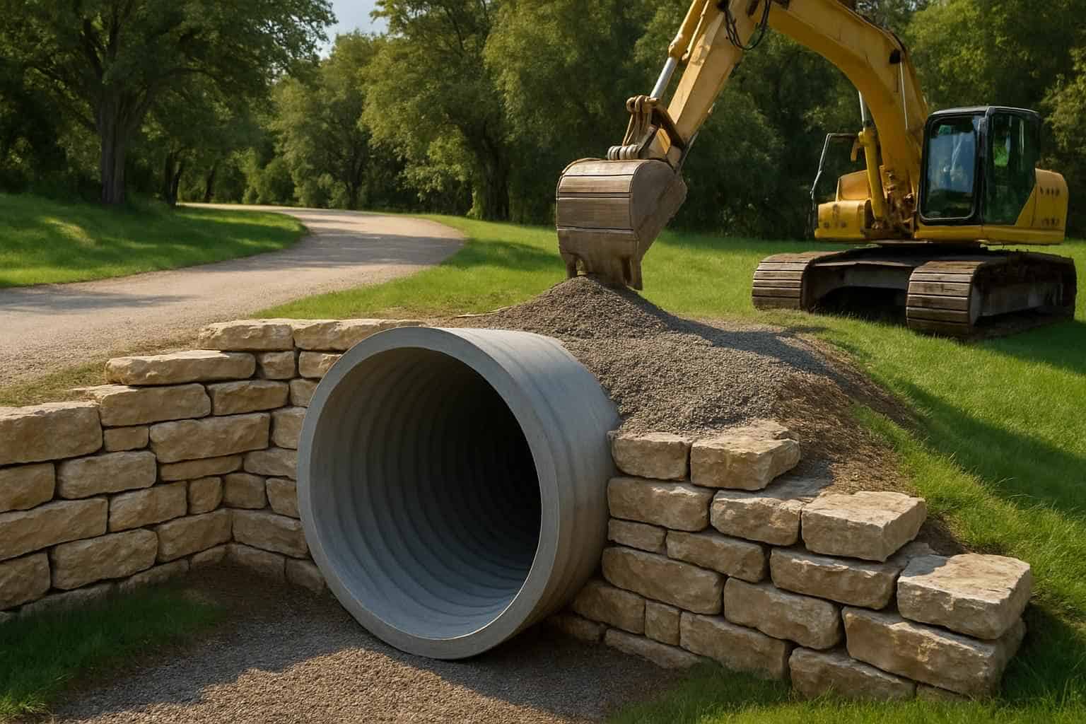 Culvert Installation Services Ingram Texas