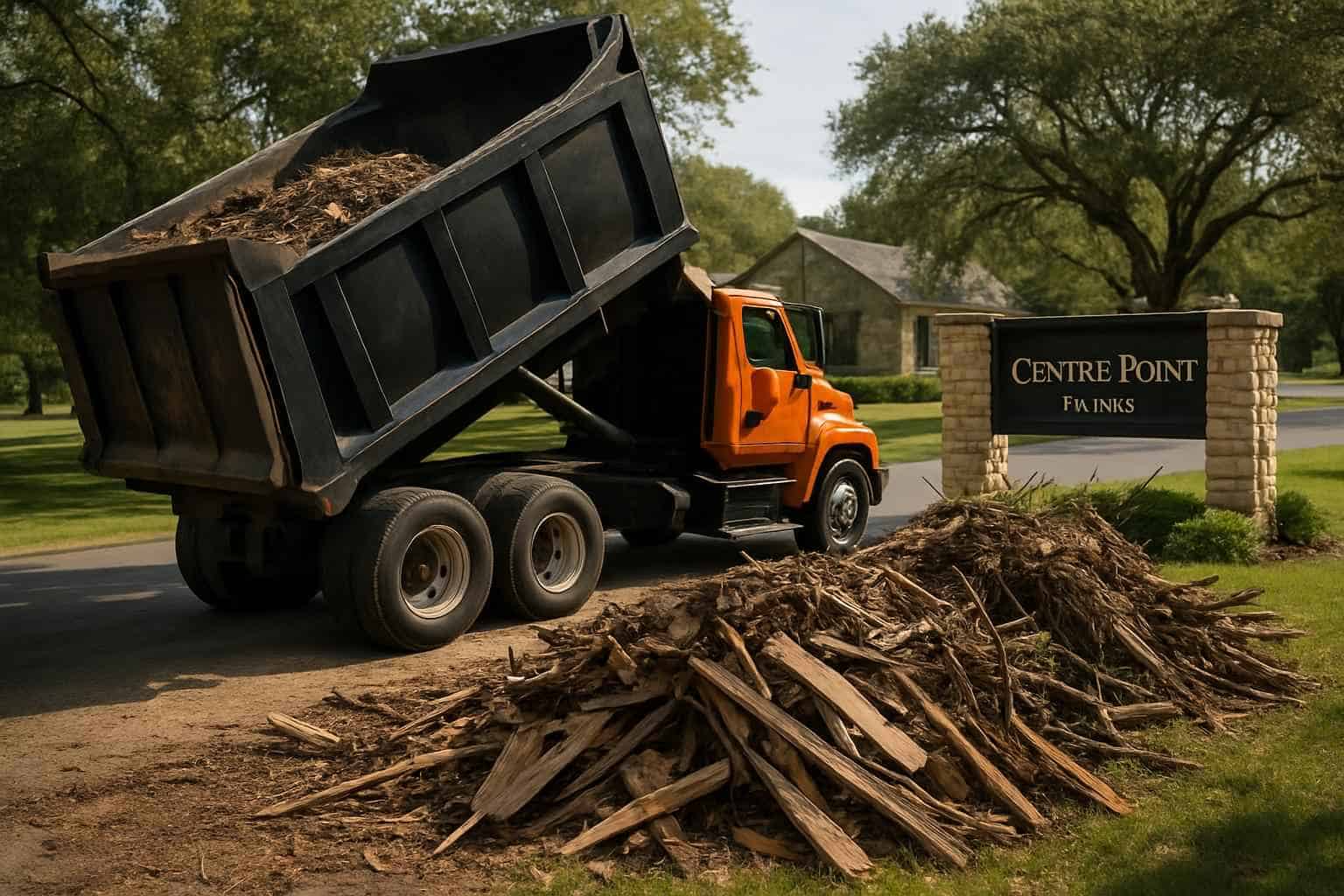 Debris Removal Near Me Center Point TX