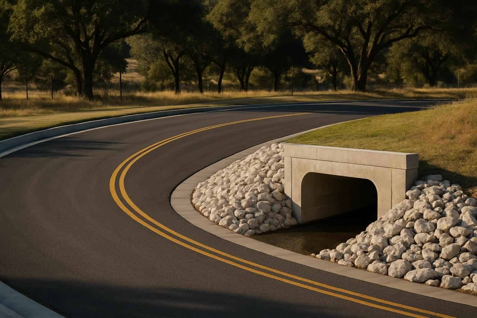 Drainage and Erosion Control for Roads in Boerne Texas