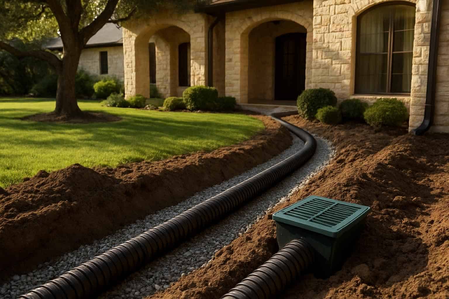 Drainage System Installation Ingram TX