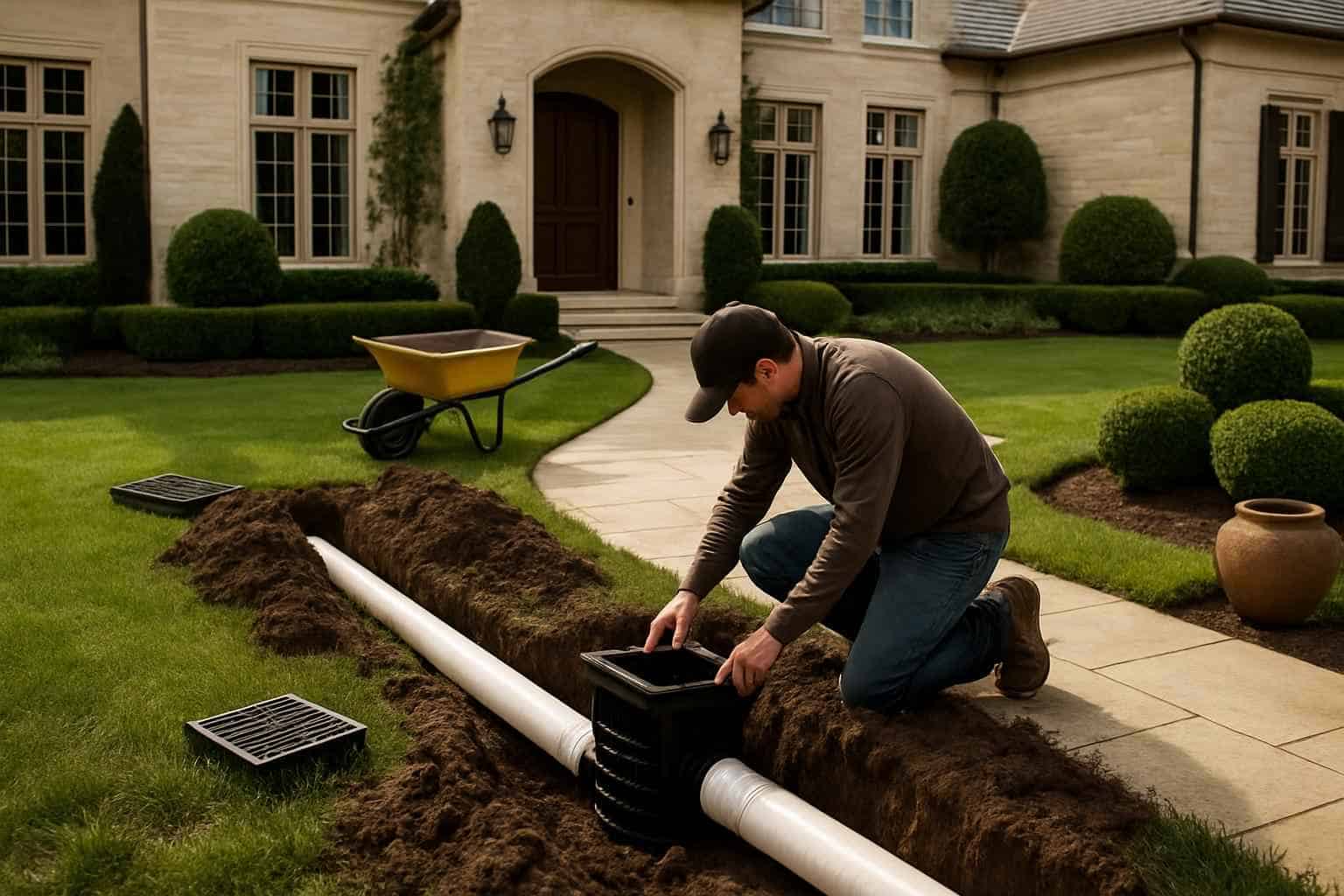 Drainage System Repairs Fredericksburg