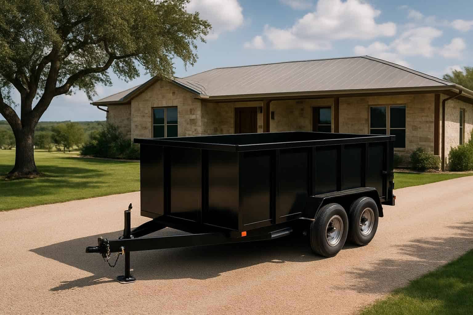 Dumpster Trailer Rental Harper Texas