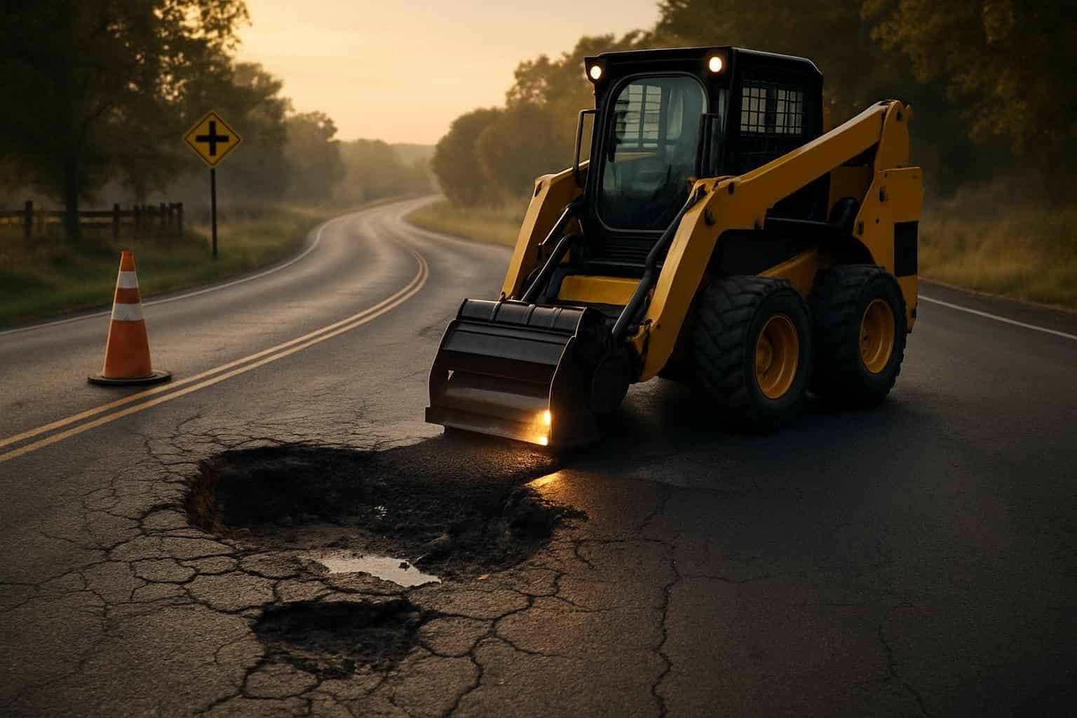 Emergency Road Damage Repair in Fredericksburg Texas