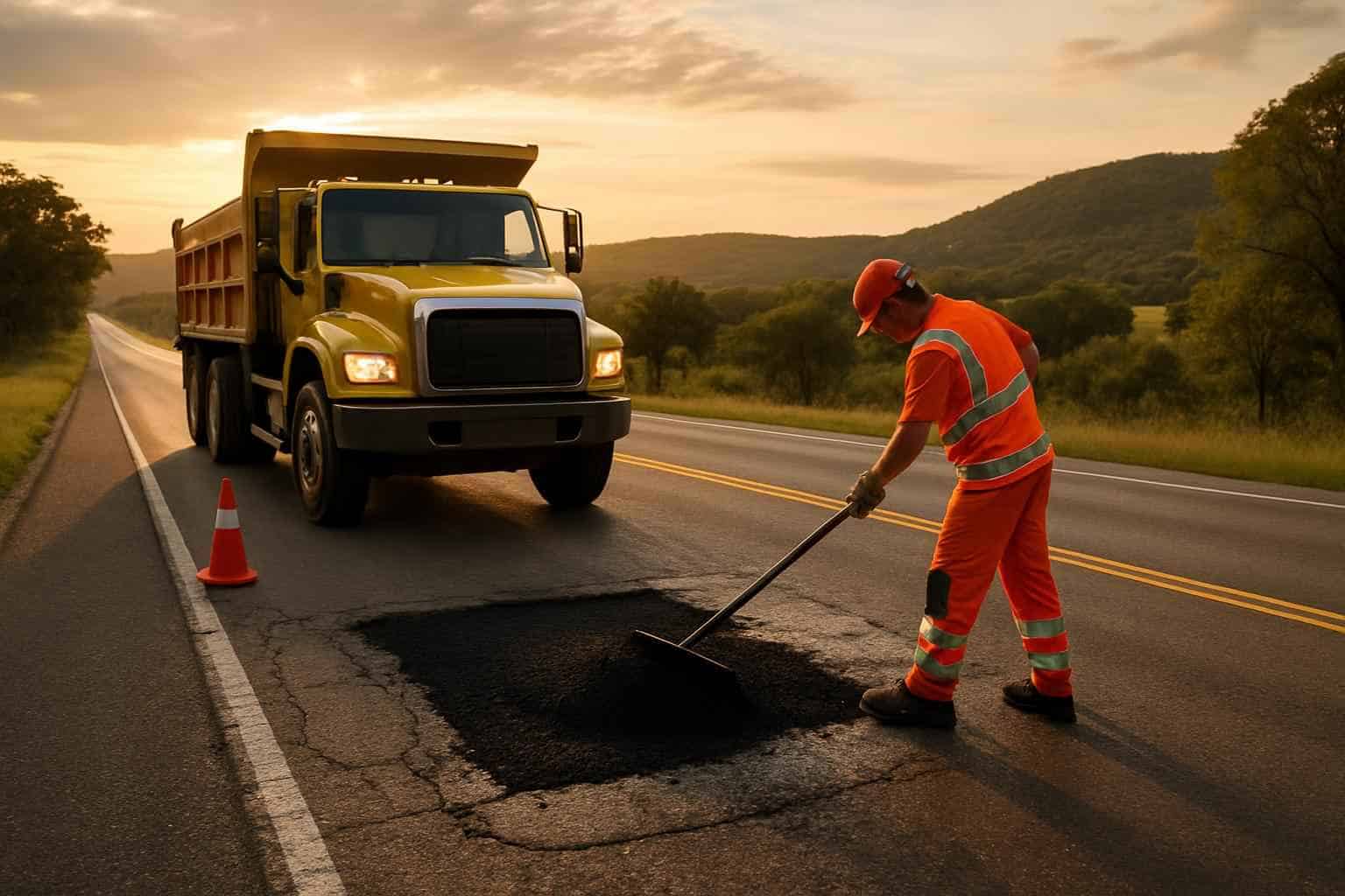 Emergency Road Patch Services in Kerrville Texas