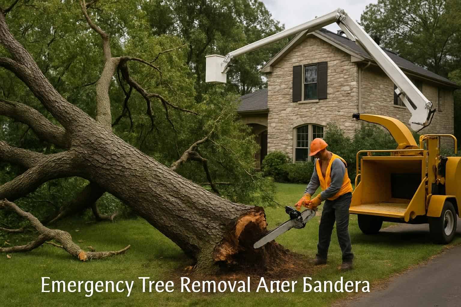 Emergency Tree Removal After Storms Bandera
