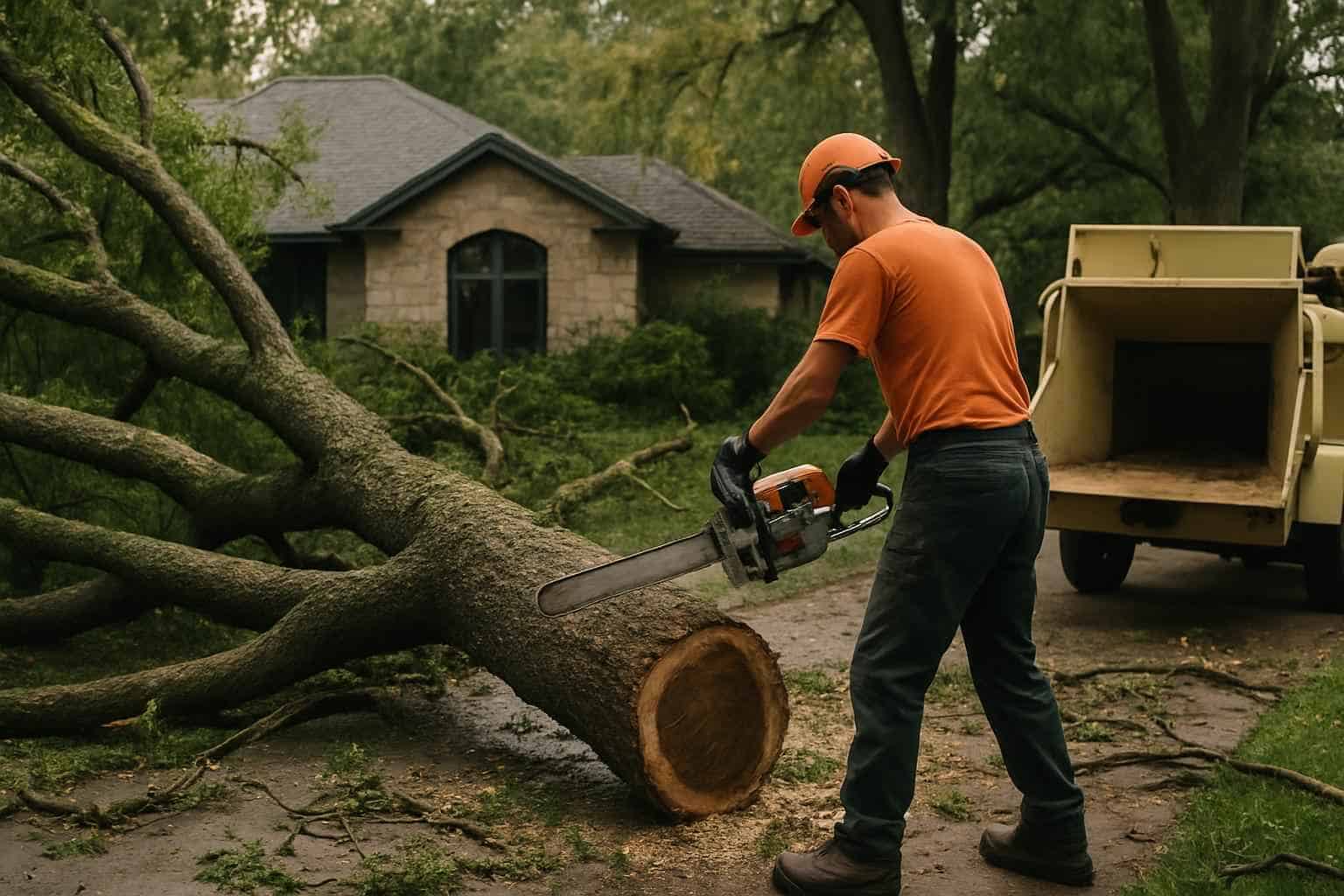 Emergency Tree Removal After Storms Hunt Texas