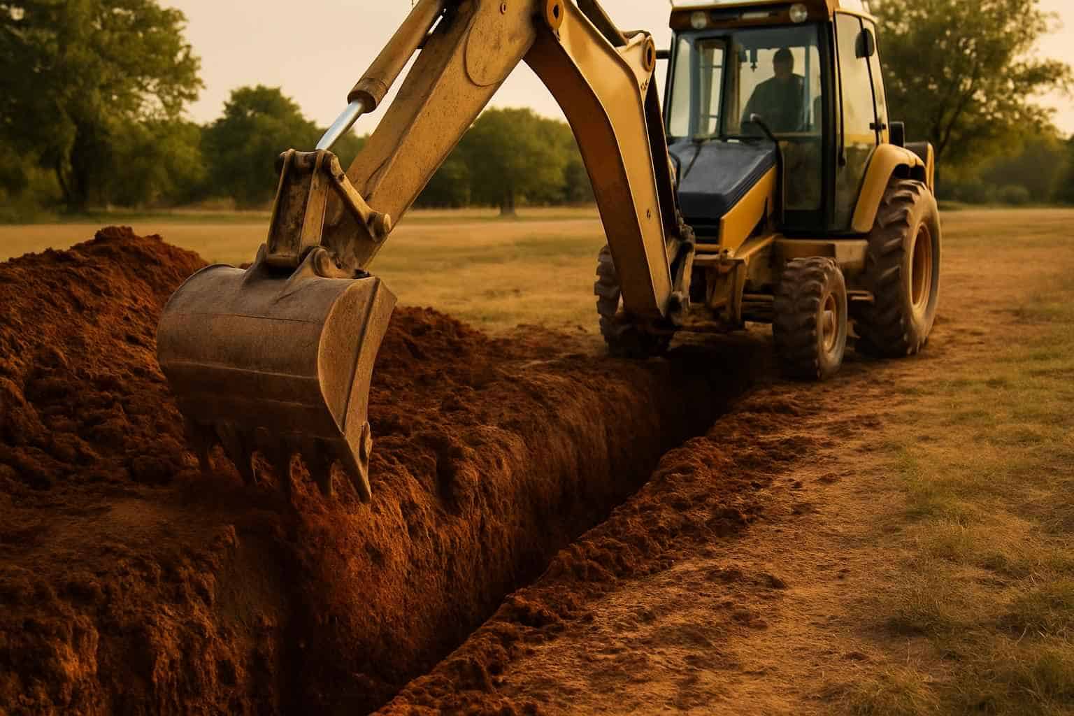Emergency Trench Digging Service Kerrville