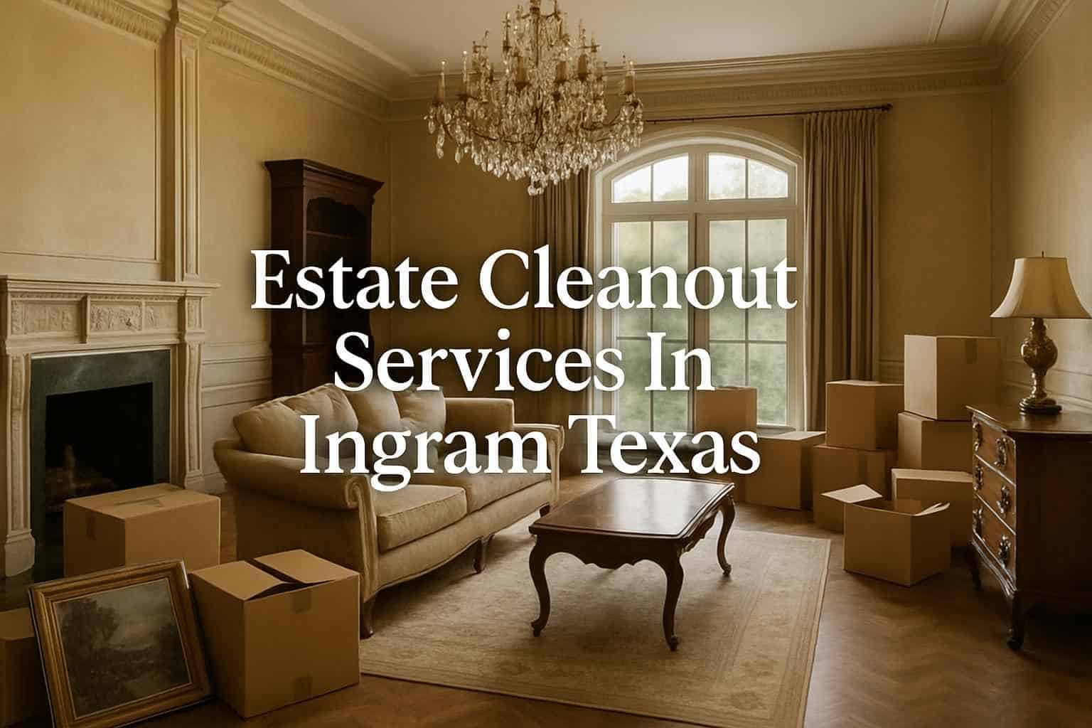 Estate Cleanout Services In Ingram Texas