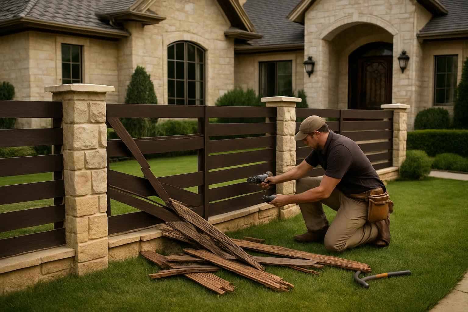 Fence and Structure Repair After Storm Damage Boerne