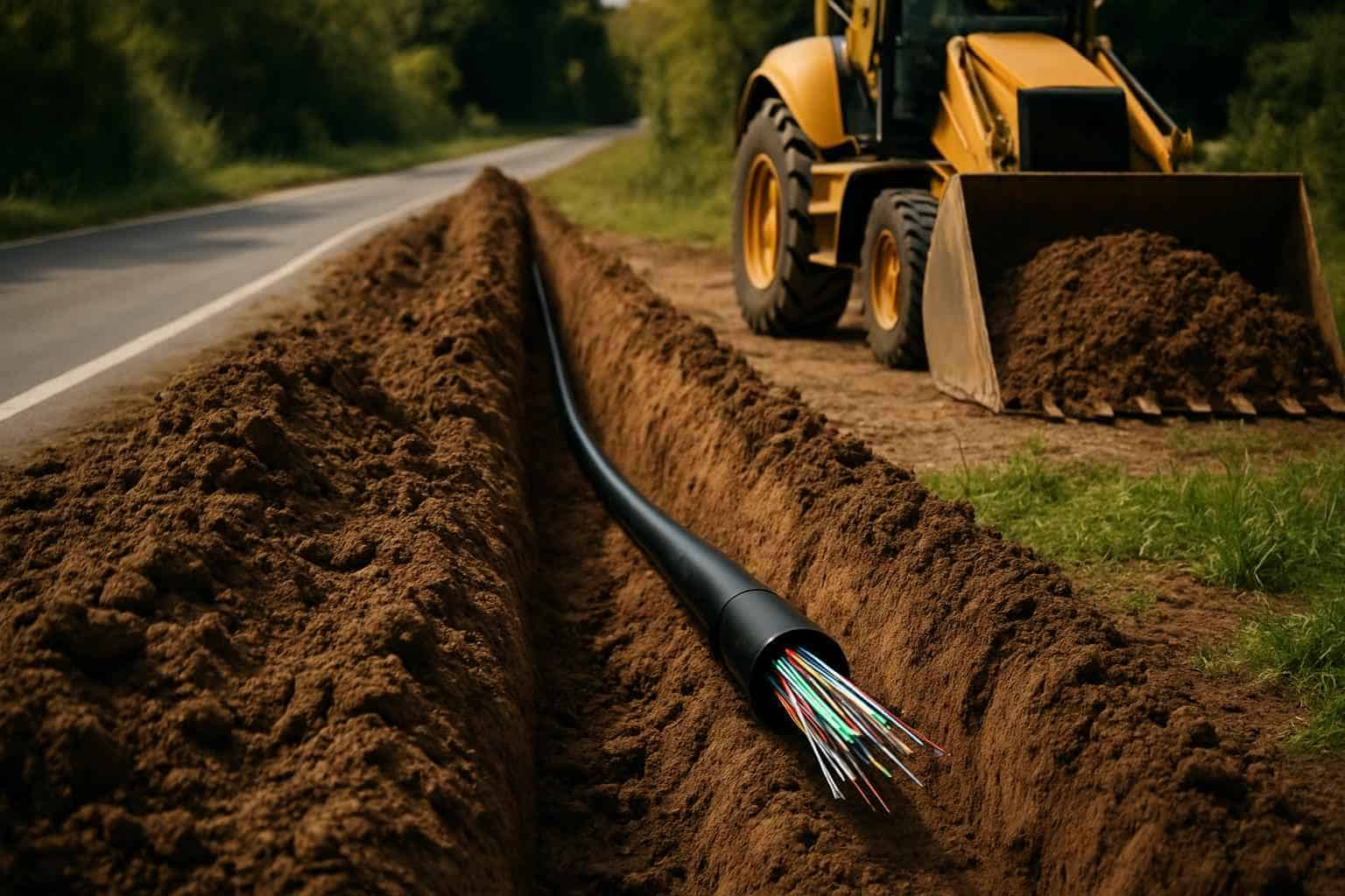 Fiber Optic Cable Trench Digging Contractors In Ingram TX