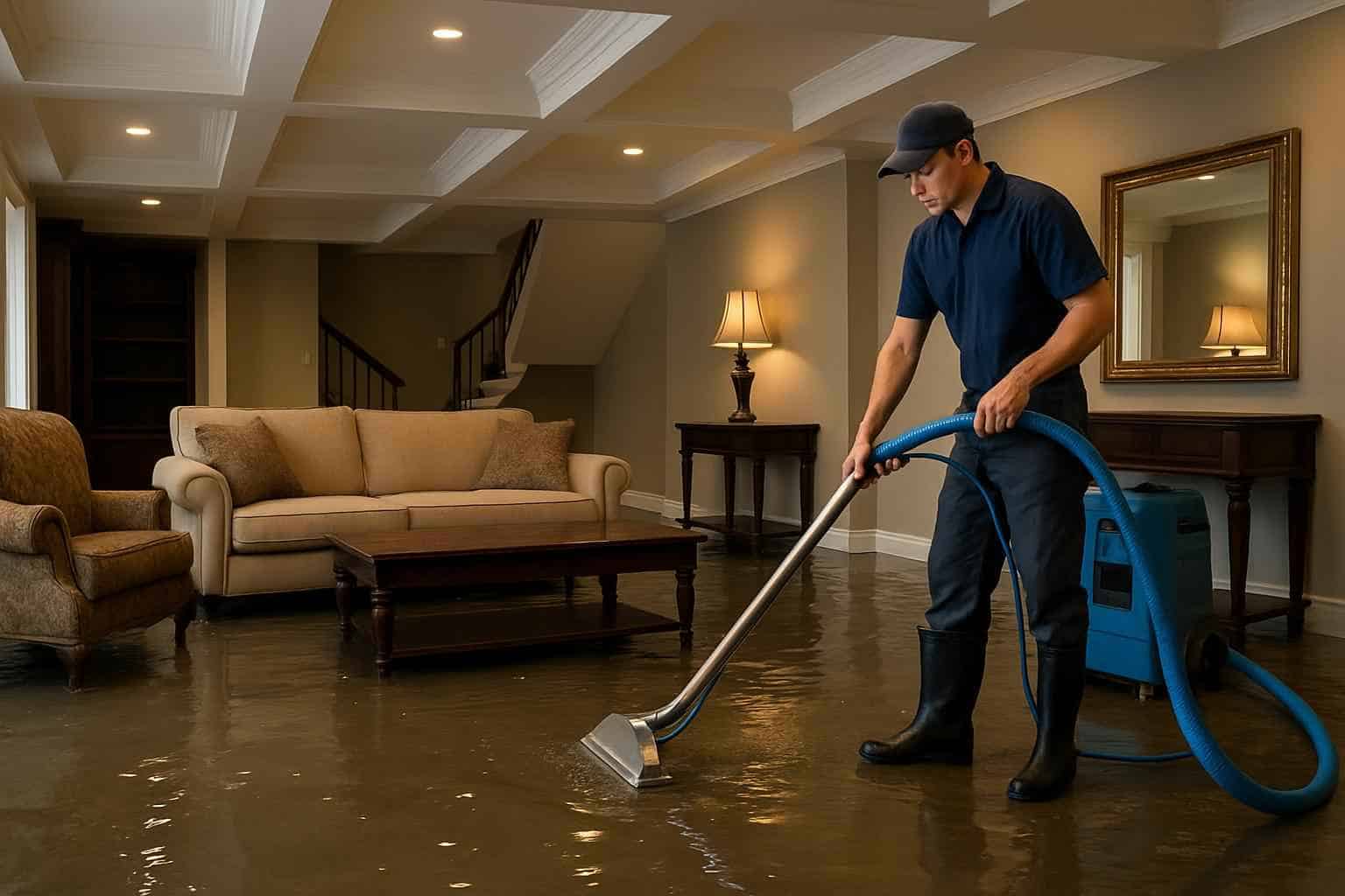 Flooded Basement Cleanup Kerrville TX