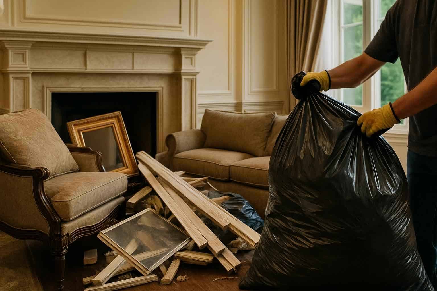 Foreclosure Cleanout Debris Removal in Kerrville Texas