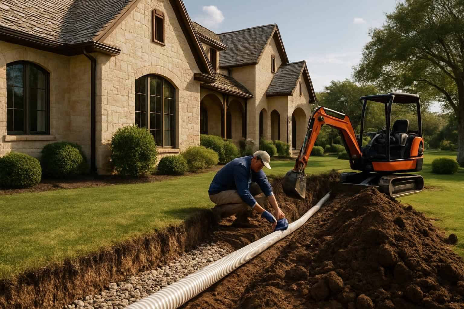 Foundation Drainage Services in Bandera Texas