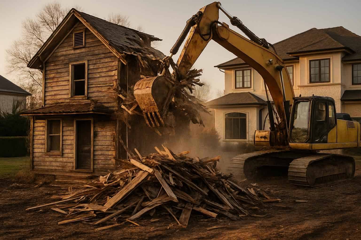 Full Removal of Outdated Residential Structures