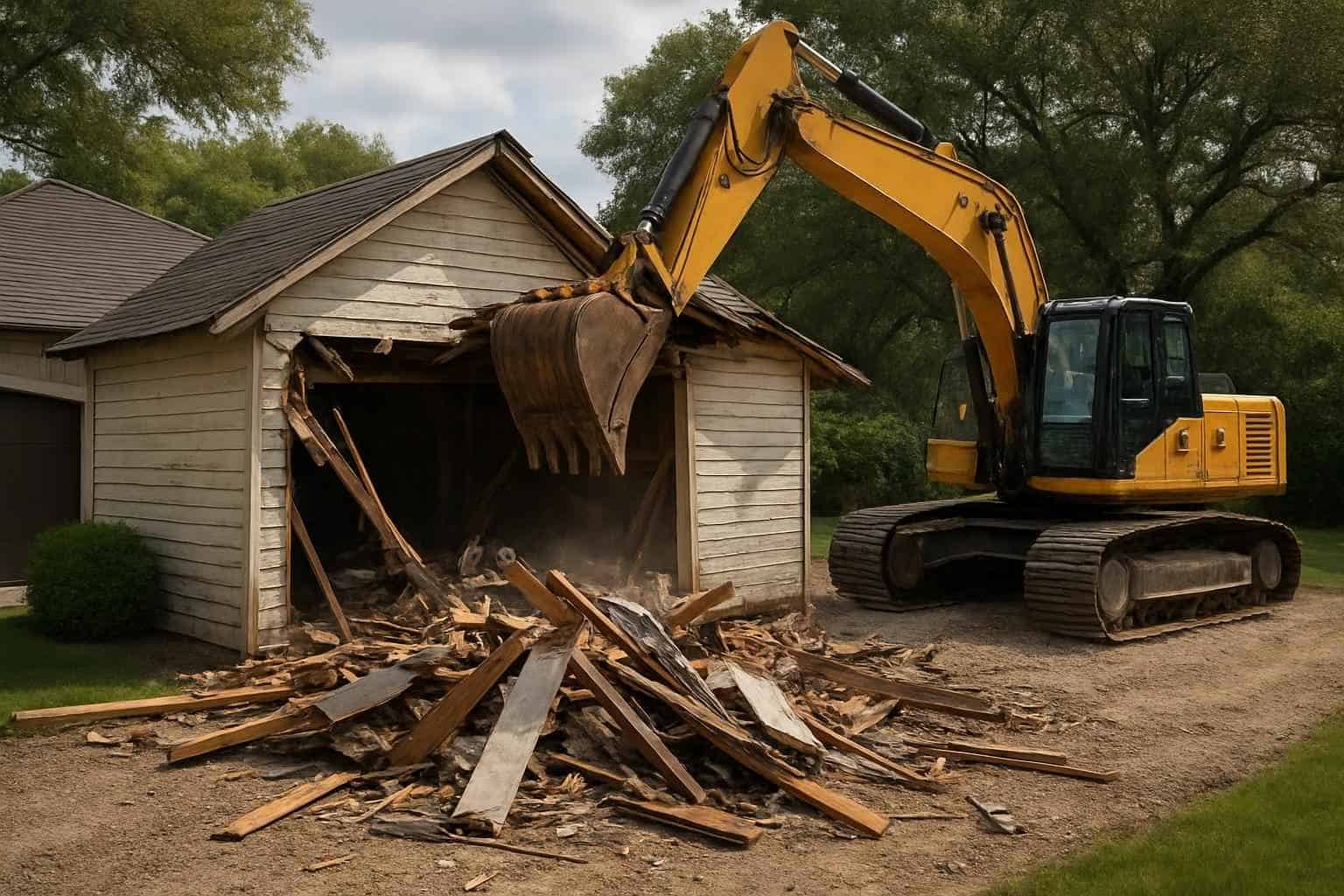 Garage and Outbuilding Demolition Services Kerrville Texas