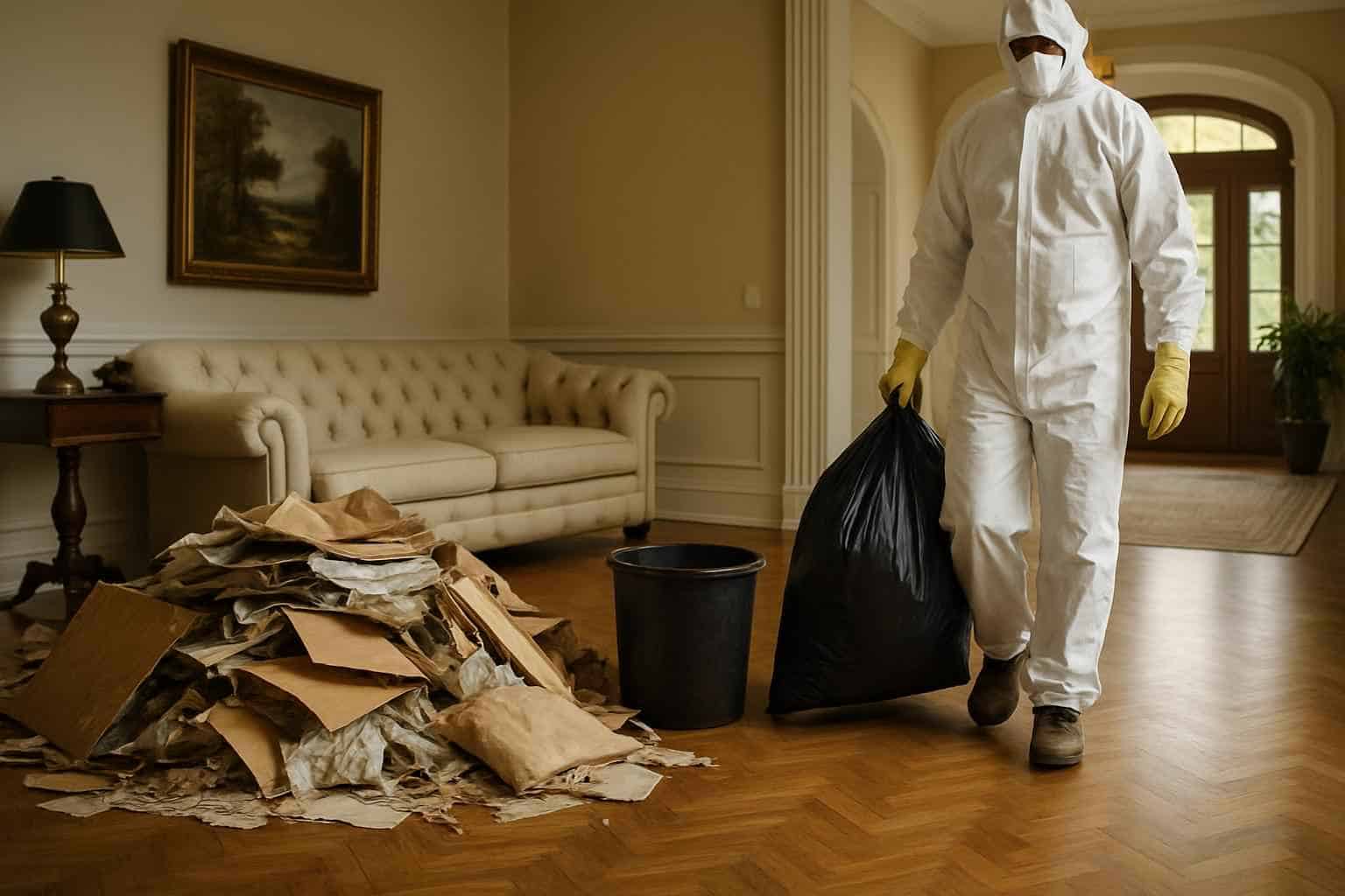 Hoarding Cleanup Debris Removal in Comfort Texas
