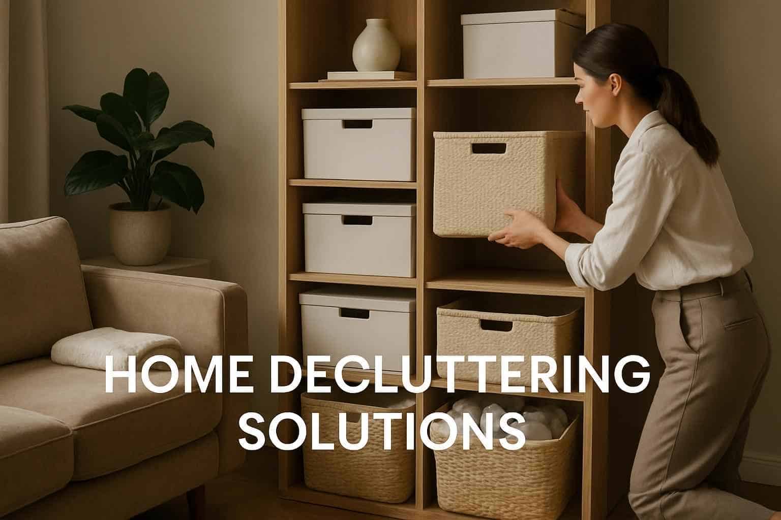 Home Decluttering Solutions