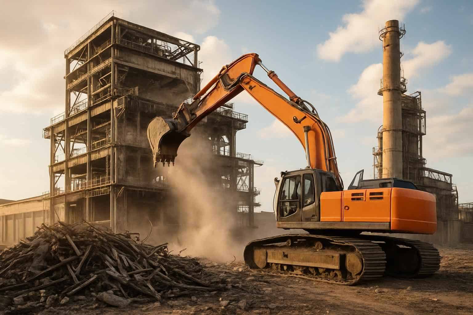 Industrial Demolition Services Center Point Texas